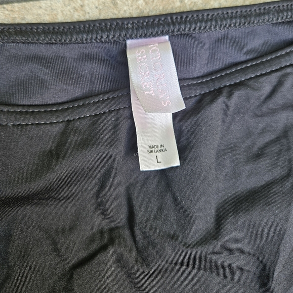 Victoria's Secret black halter tankini set size large - Picture 4 of 4